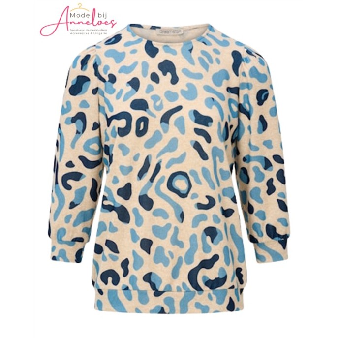 Dreamstar Truitje 133 Tonia leopard Indigo mix